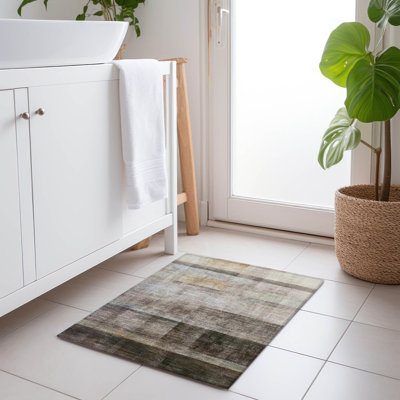 Tapis intérieur / extérieur Charlack avec envers antidérapant