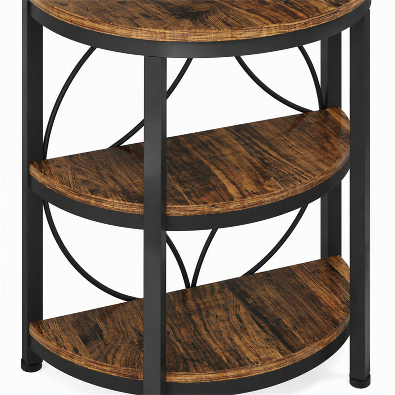 Half-Round End Table