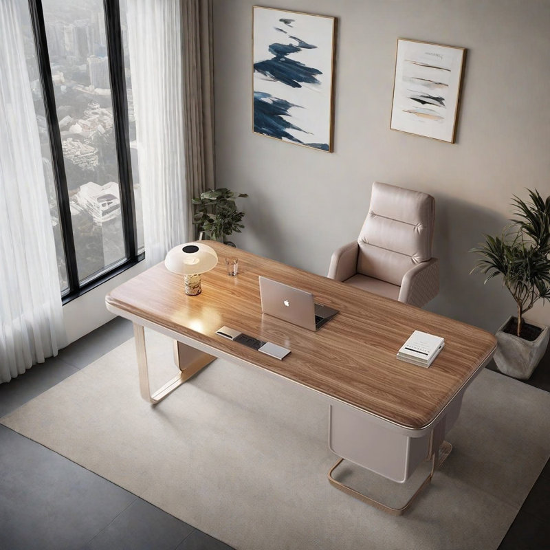 Computer Desk, 29.5" H x 70.9" W x 27.6" D