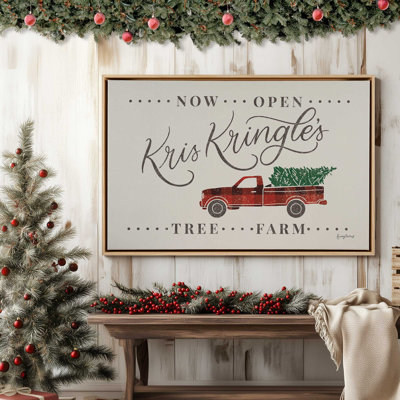 Kris Kringle's Tree Farm Print