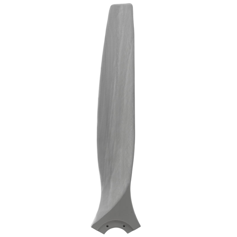 Spitfire 60 inch Indoor/Outdoor Ceiling Fan Blade Set of 3 - Brushed Nickel, Brushed Nickel, 1.5 H" x 6.23" W x 29.16" D