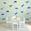 Blue Dinosaurs Kids Wall Sticker