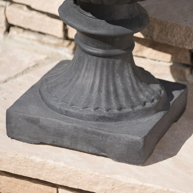 Jardinière d'extérieur moderne, Noir antique
