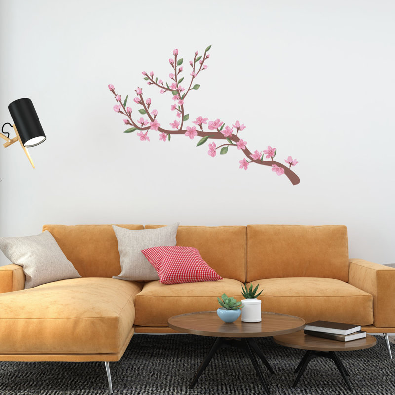 Plants & Flowers Wall Decal, 22" H x 28" W