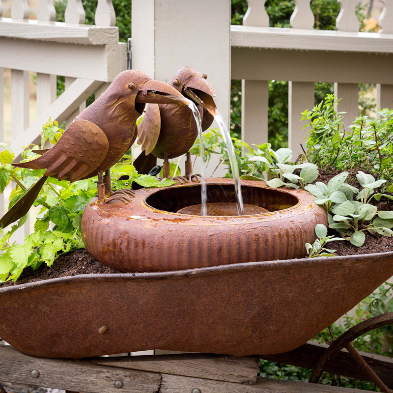 Metal Waterfall Fountain