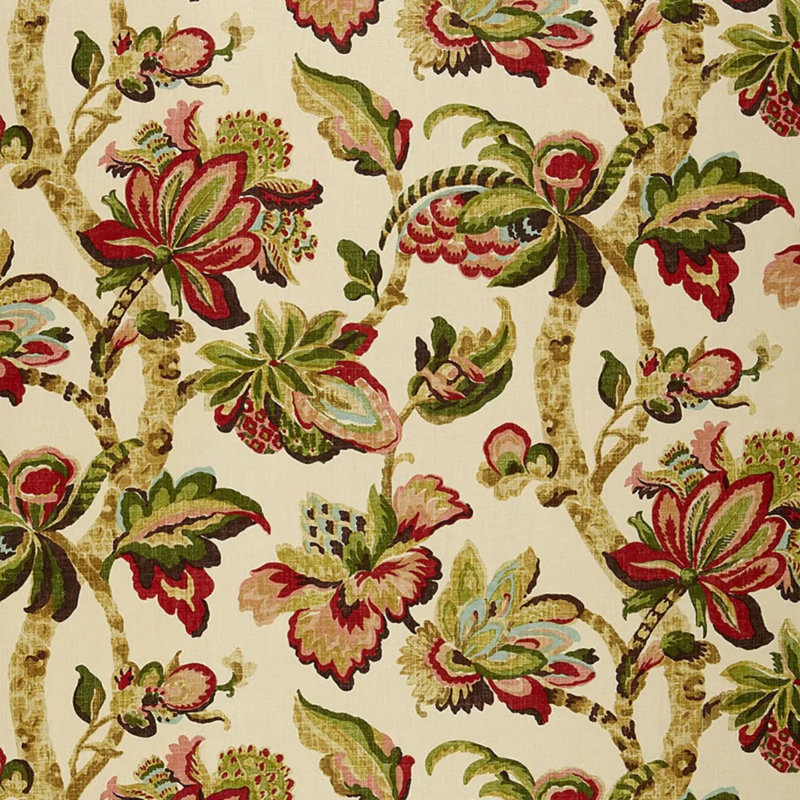 Tissu Kemscott, Floraison