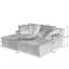 30.19 " Corduroy Loveseat