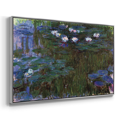 «Water Lillies # 3» par Claude Monet, reproduction sur toile