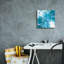 «Blue Lagoon 2» par Sarah Adams, art mural sur toile-96276920