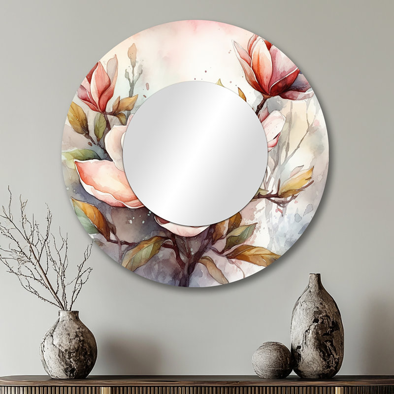 Olijah Red Magnolia Symphony - Magnolias, 29 po x 29 po