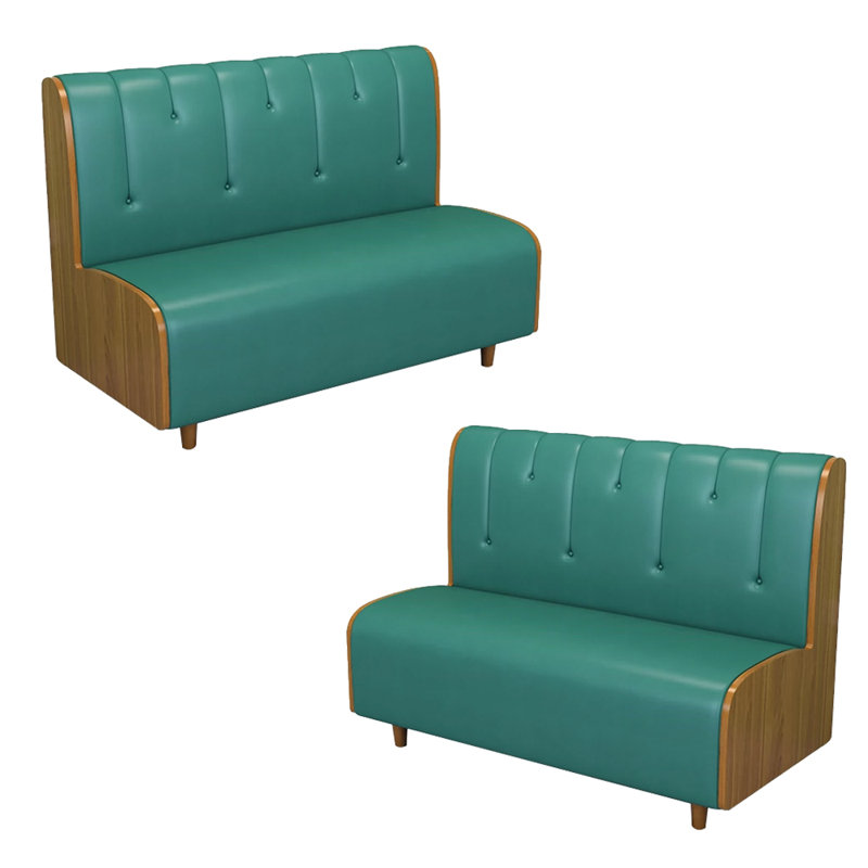 Modern Simple Cafe Benches Upholstered Bench