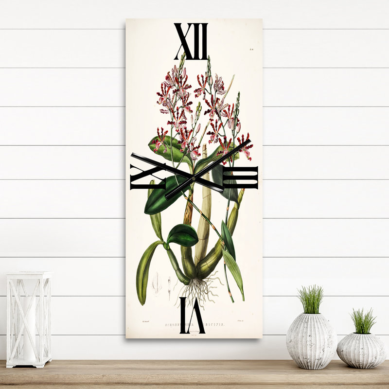 Horloge murale Plant Life VII, Petit
