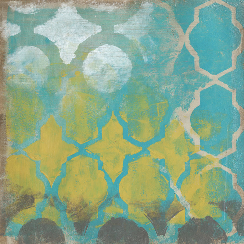 Neo Lattice II by June Erica Vess - Wrapped Canvas Print, 91cm H x 91cm W