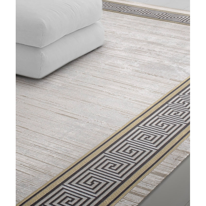 Ternan Geometric Indoor Rug, Rectangle 2'7" x 5'