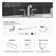 Alteo Widespread Bathroom Faucet with Drain Assembly