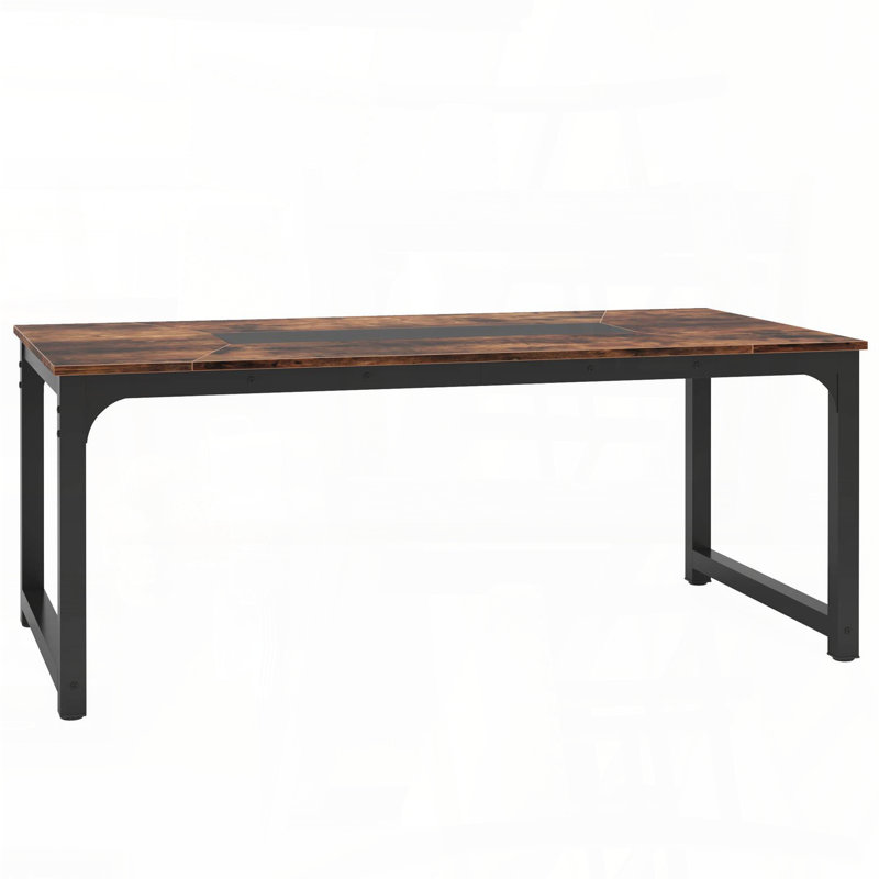 71'' Industrial Dining Table for 6-8