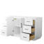Elan TK 60" Freestanding Single Bathroom Vanity with Marble Top-1224447194-1224447175