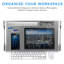 Support pour moniteur Imac - Support pour écran large Unibody - Support pour écran de bureau en métal avec rangement pour clavier - Support pour écran de bureau universel pour PC, Imac, Macbook, ordinateur portable