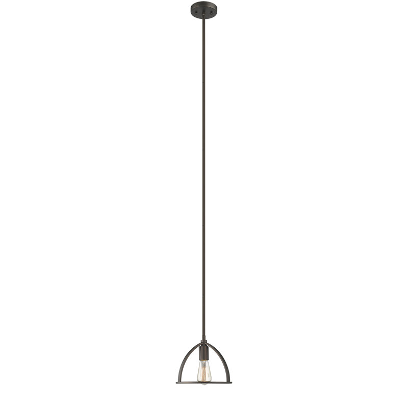 Luminaire suspendu en forme de dôme à 1 lumière Redner