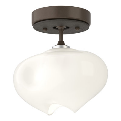 Ume Frosted Glass 1 - Light Semi Flush Mount