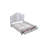 Motomitsu Upholstered Bed Silver-220105991