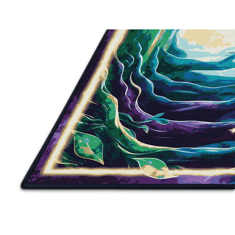 Cosmic Sprouts Rug, Rectangle 5' x 8'