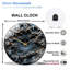 Horloge murale 12 po