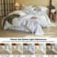 Ensemble de housse de couette 100% lin-137969608-137969607