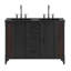 Meuble-lavabo double autoportant 48 po avec plateau Modfor Steamforge-93027996