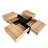 Coffee Table With 4 Hidden Storage Compartments, Square Cocktail Table With Extendable Sliding Tabletop, UV High-Gloss Design Center Table-141965539