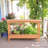 Outdoor 48'' Patio HDPE Adirondack 2-Tier Shelf Console Table, Rectangular Table Side Table, All-Weather Resistance-1395205355