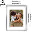 Cadre photo Americanflat - ensemble de 2 - cadre avec passe-partout - plexiglas poli-101177769-101177773