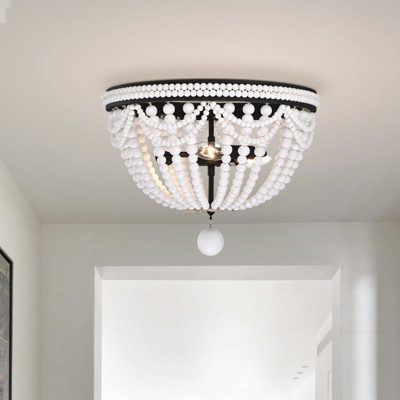 Plafonnier encastré 3 lumières à DEL 15,7 po
