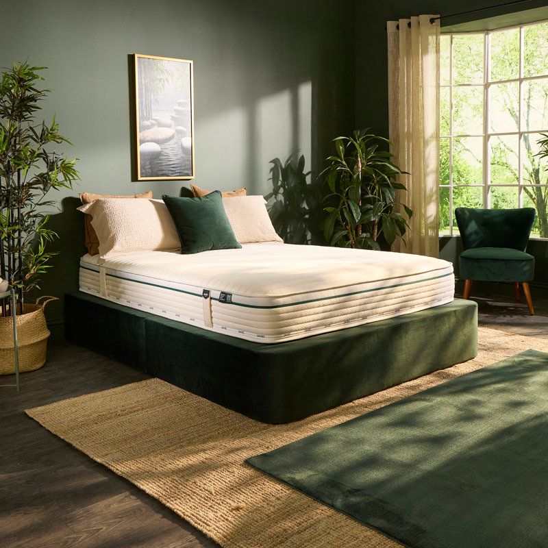 Jay-Be® Natural Fresh Bamboo Hybrid 2000 e-Pocket Mattress, Kingsize (5')