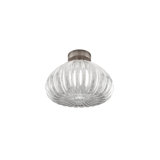 Diamante Ceiling Lamp G Crystal Satin Nickel E26 Ul