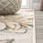 Jasire Modern Botanical Flower Orange/Blue/Cream Rug-69807992