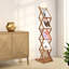 5 Tier Foldable Magazine Rack