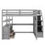 Lit mezzanine double avec bureau et tablettes-1101488715