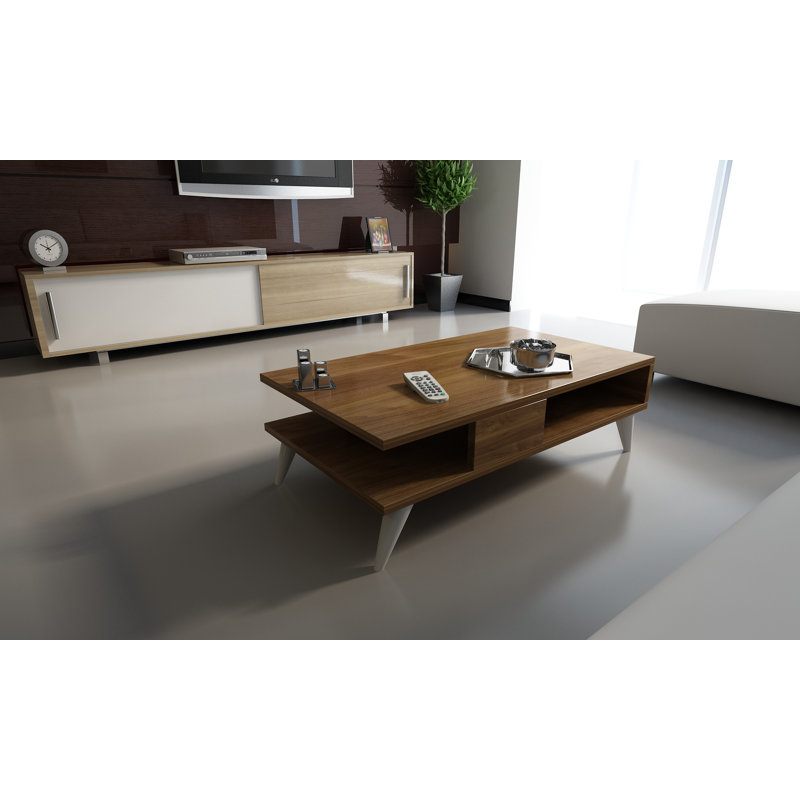 Carlos Coffee Table With Storage Space