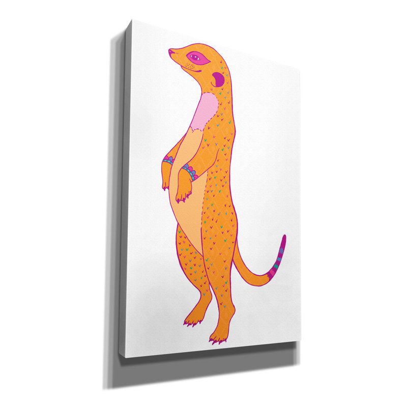 «Happy Meer» par Hello Angel, H 40 po x l 26 po x P 1,5 po