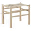 Banc rembourré en cuir naturel végétalien Santos-2033543539-2033543538