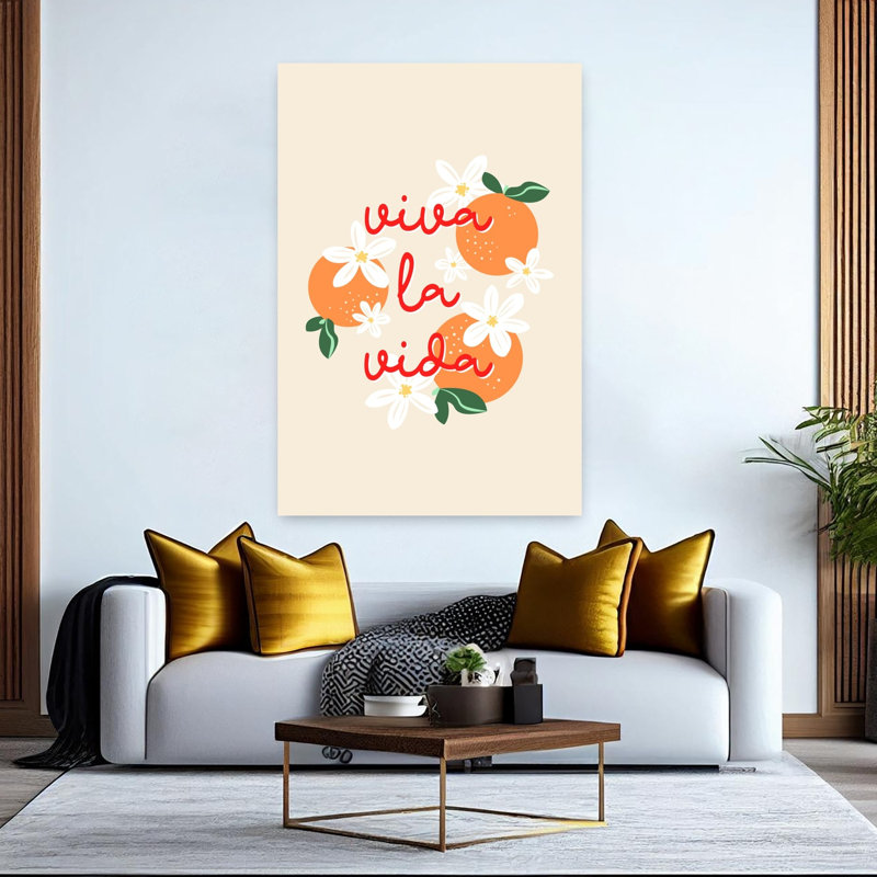 Art mural Viva La Vida, H 60 po x l 40 po