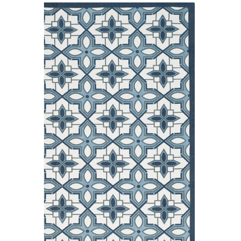 Cedar Brook Hand Loomed Cotton Geometric Rug, 2'3" x 3'9"