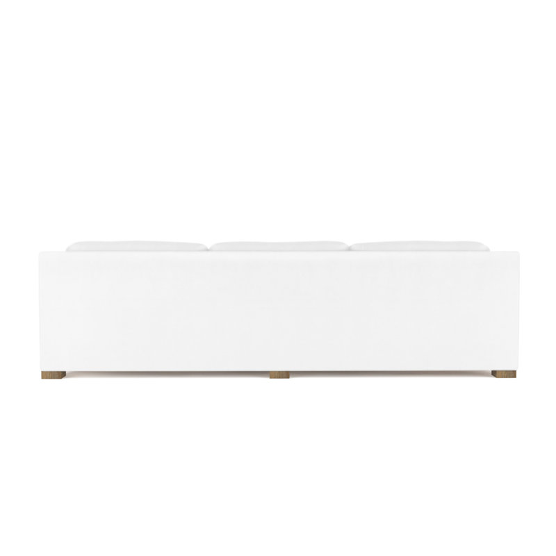 Mercer Track-Arm Extra Long Sofa, Weathered, Vintage Leather Blanc, 33.5" H x 120" W x 39" D