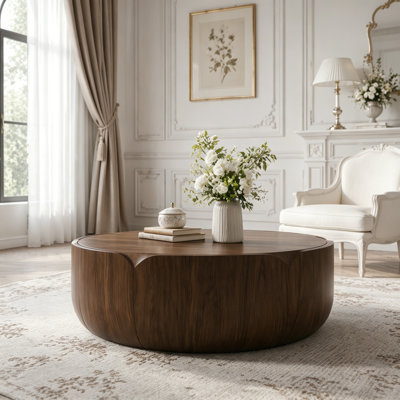 Round Outdoor Indoor Coffee Table
