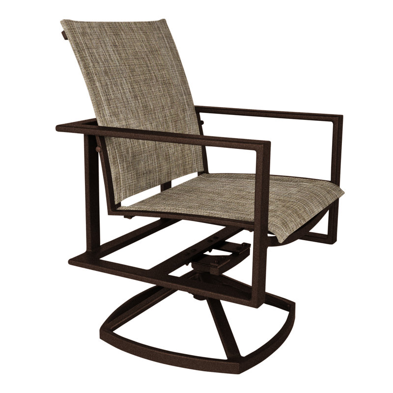 Studio Outdoor Rocker Chair, Copper Creek, Augustine Gravel