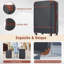Ensemble de 3 valises rigides avec verrou TSA-129764350