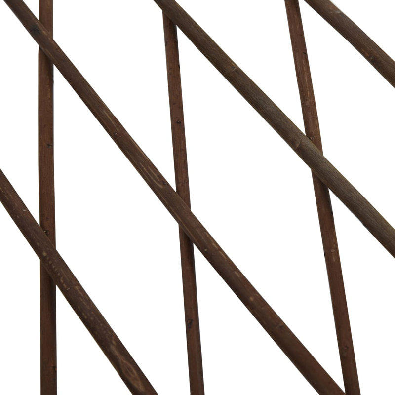 Dev 60.96cm H x 177.8cm W Brown Wood Yard/Privacy Fence