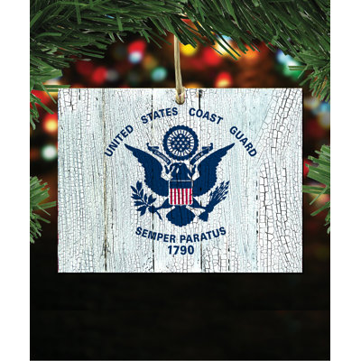 5'' Wood Holiday Shaped Ornament