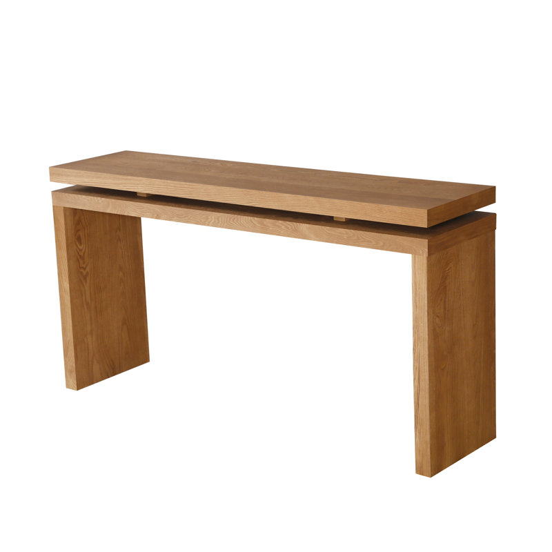 Farmhouse Console Table, Antique brown